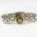 Lady's Vintage Sterling Silver and 18 Karat Yellow Gold - 8