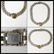 Lady's Vintage Sterling Silver and 18 Karat Yellow Gold - 9