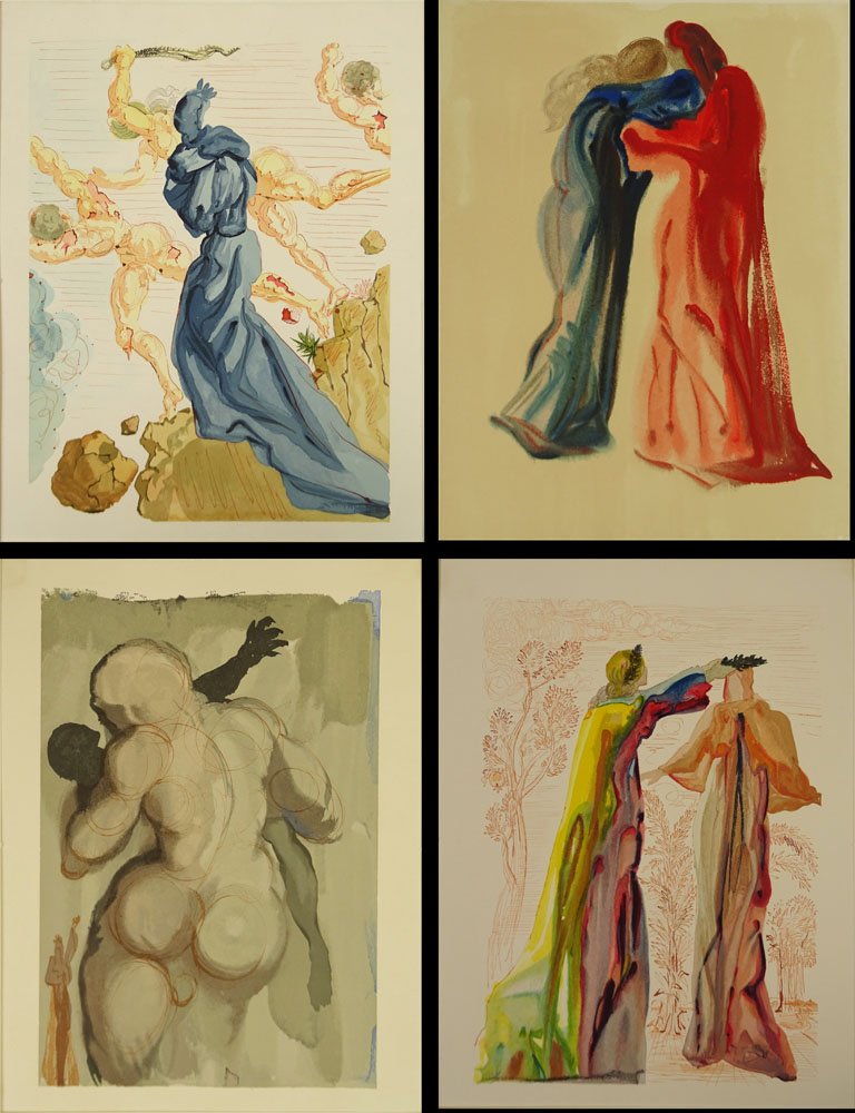 after: Salvador Dali, Spanish (1904-1989) Set of Four (1 of 6)