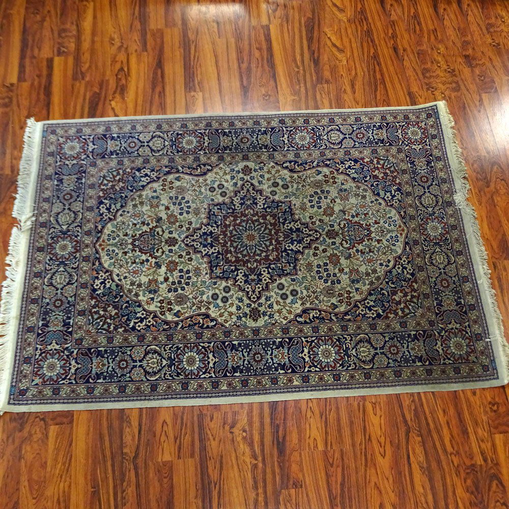 Semi Antique Persian Wool Rug. Colorful center (1 of 3)