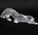 Lalique France Crystal Cheetah Figure. "Zeila". Signed - 3