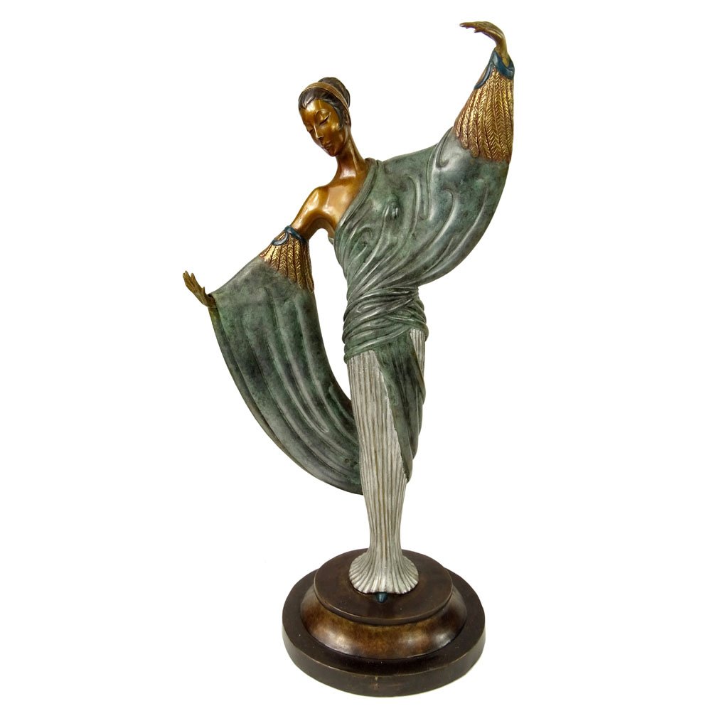 ErtÃ©, French (1892-1990) Bronze "In The Evening" (1 of 9)