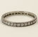 Lady's Vintage Approx. 1.0 Carat Round Cut Diamond and