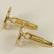Pair of Men's 14 Karat Yellow Gold Chinese style - 2