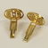Pair of Men's 14 Karat Yellow Gold Chinese style - 3