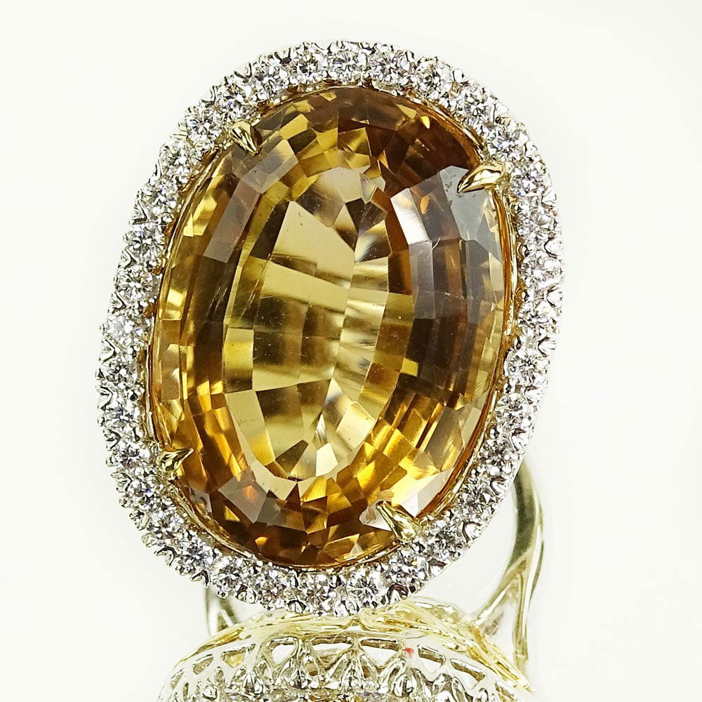 Lady's Gem Quality Approx. 29.86 Carat Oval Cut (1 of 4)