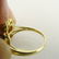 Lady's Vintage Pink Tourmaline, Yellow Quartz, Diamond - 4
