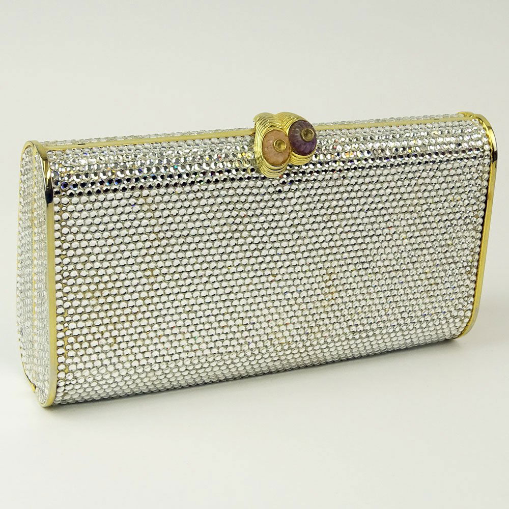 Judith Leiber "Jeweled" Clutch Evening Bag. Signed. (1 of 6)