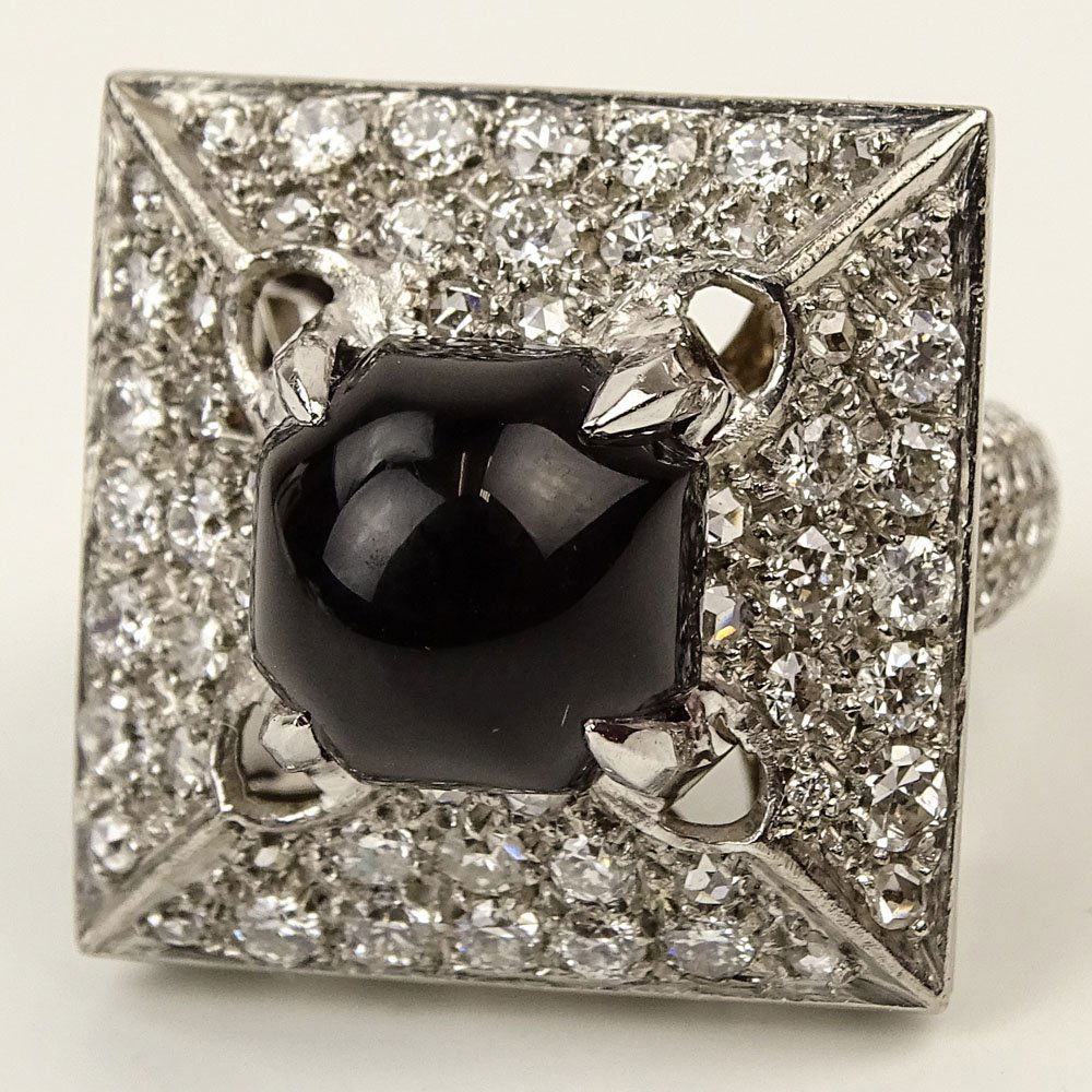 Lady's Vintage Approx. 3.0 Carat Pave Set Round Cut (1 of 4)