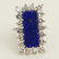 Vintage Approx 2.10 Carat Diamond, Large Lapis and 14