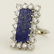 Vintage Approx 2.10 Carat Diamond, Large Lapis and 14 - 5