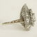 Vintage Diamond and 14 Karat White Gold Ballerina Ring. - 5