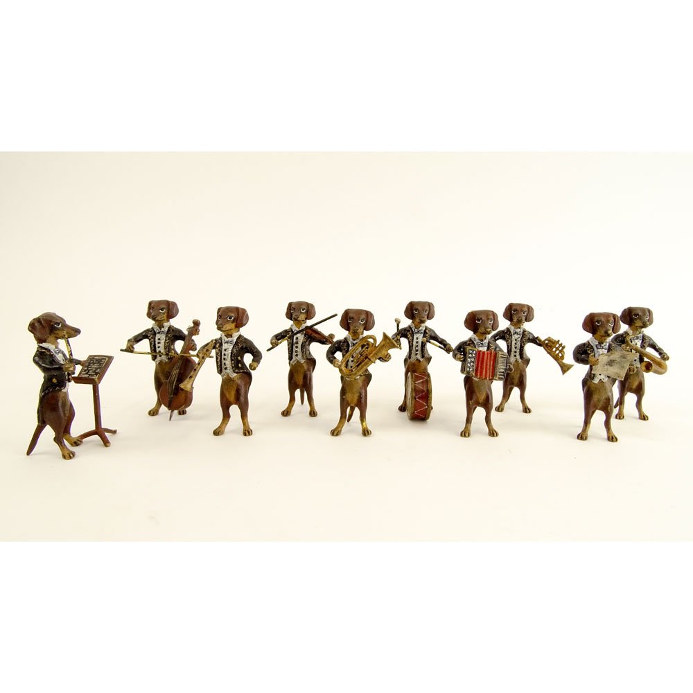 Early 20th Century Bergmann Cold Painted Vienna Bronze (1 of 9)