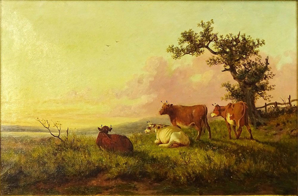 Thomas S. Cooper, British (1803-1902) Oil on canvas (1 of 5)