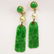 Pair of Vintage Chinese Carved and Reticulated Jade,