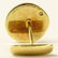 Pair of Men's DeBeers 18 Karat Yellow Gold and Diamond - 4