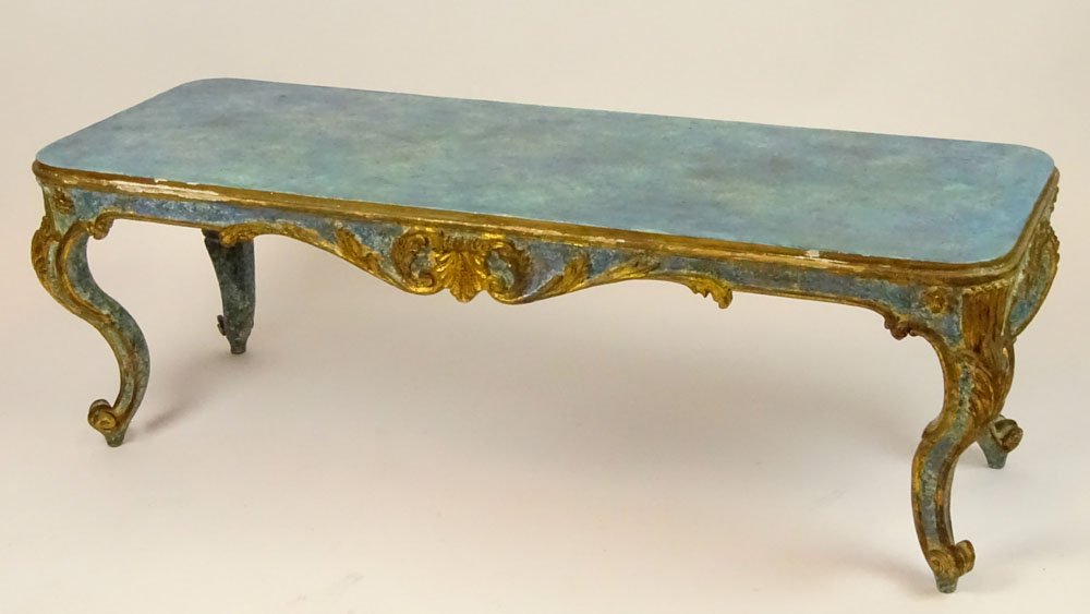 Early to mid 20th Century Venetian style carved painted (1 of 3)