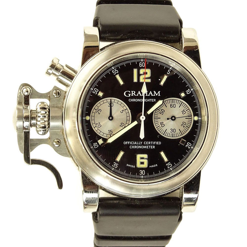 Men's Graham Chrono Fighter Stainless Steel Automatic (1 of 8)