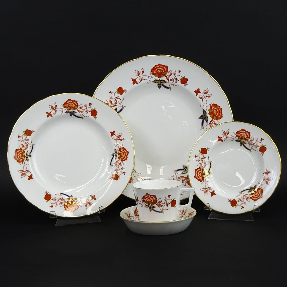 Fifty-Seven (57) Piece Partial Dinner Service. Includes (1 of 6)