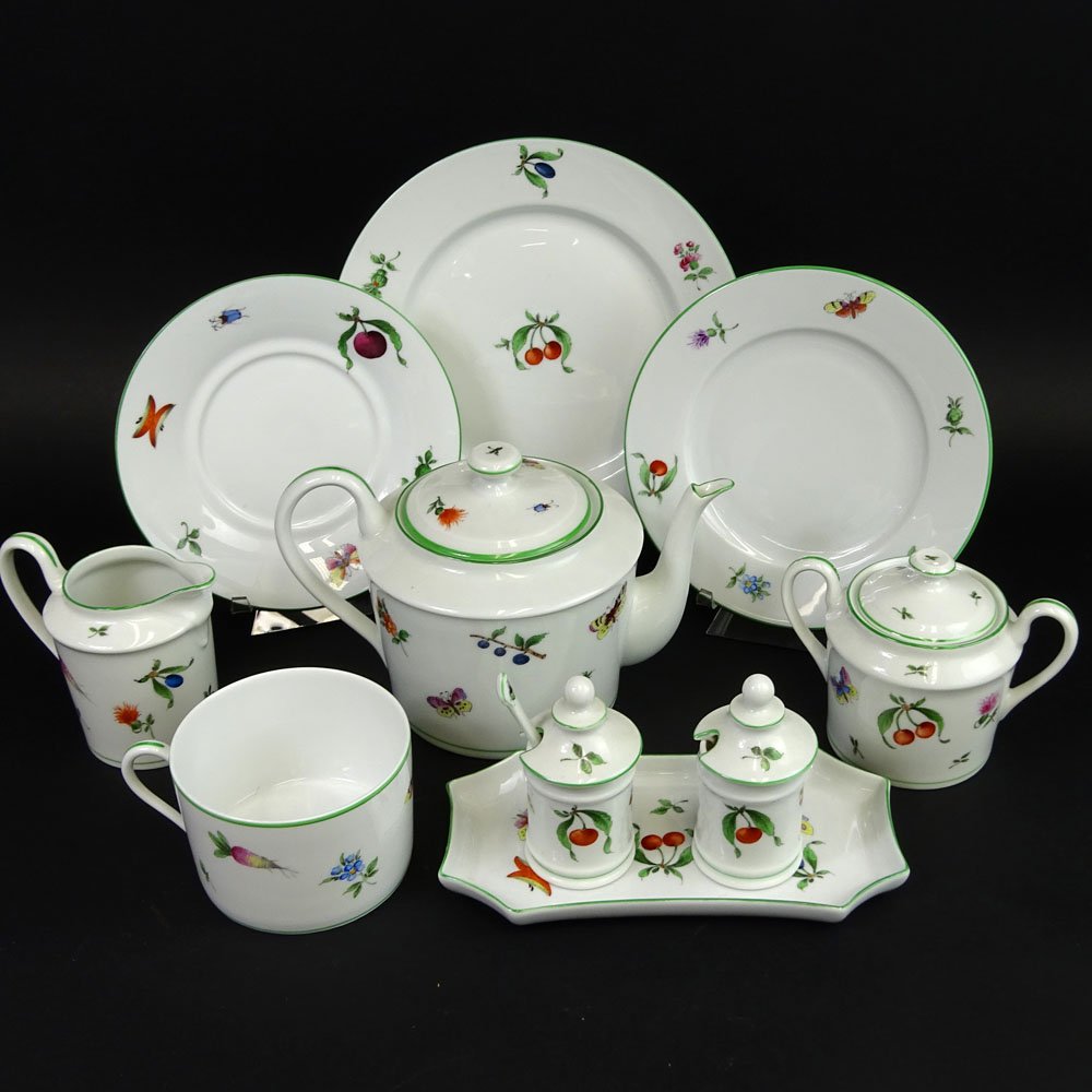 Twenty-Two (22) Piece Hand Painted Limoges for Bergdorf (1 of 4)