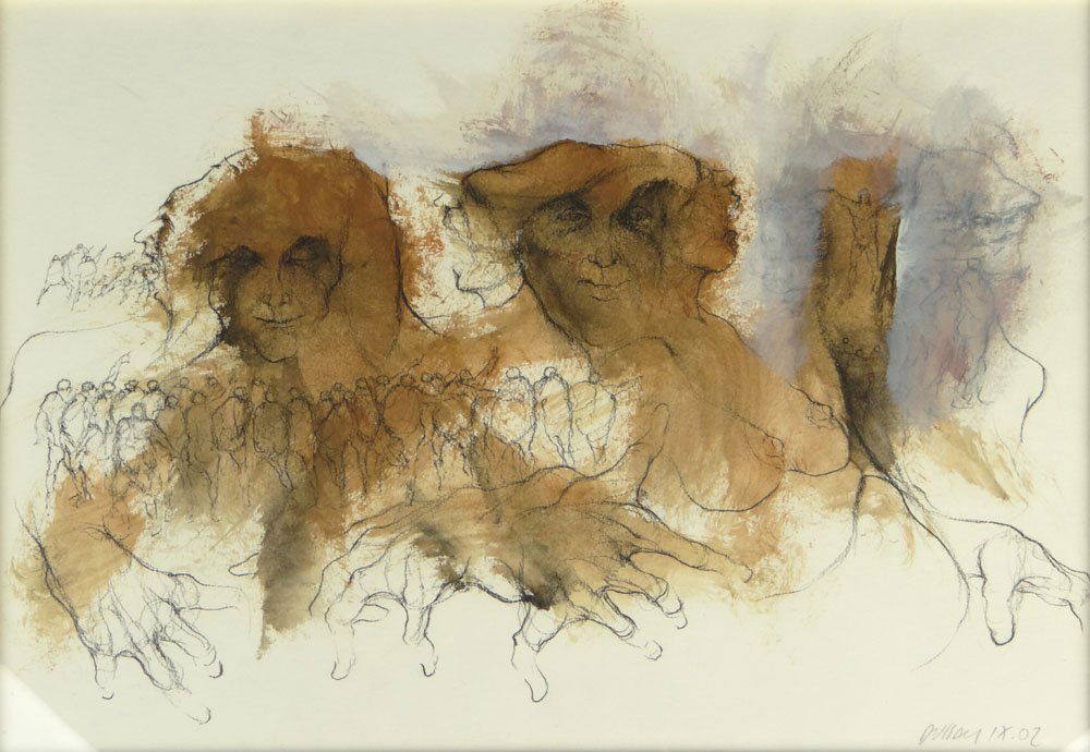 Rafael Dussan, Colombian (B. 1957 - ) Mixed Media on (1 of 5)