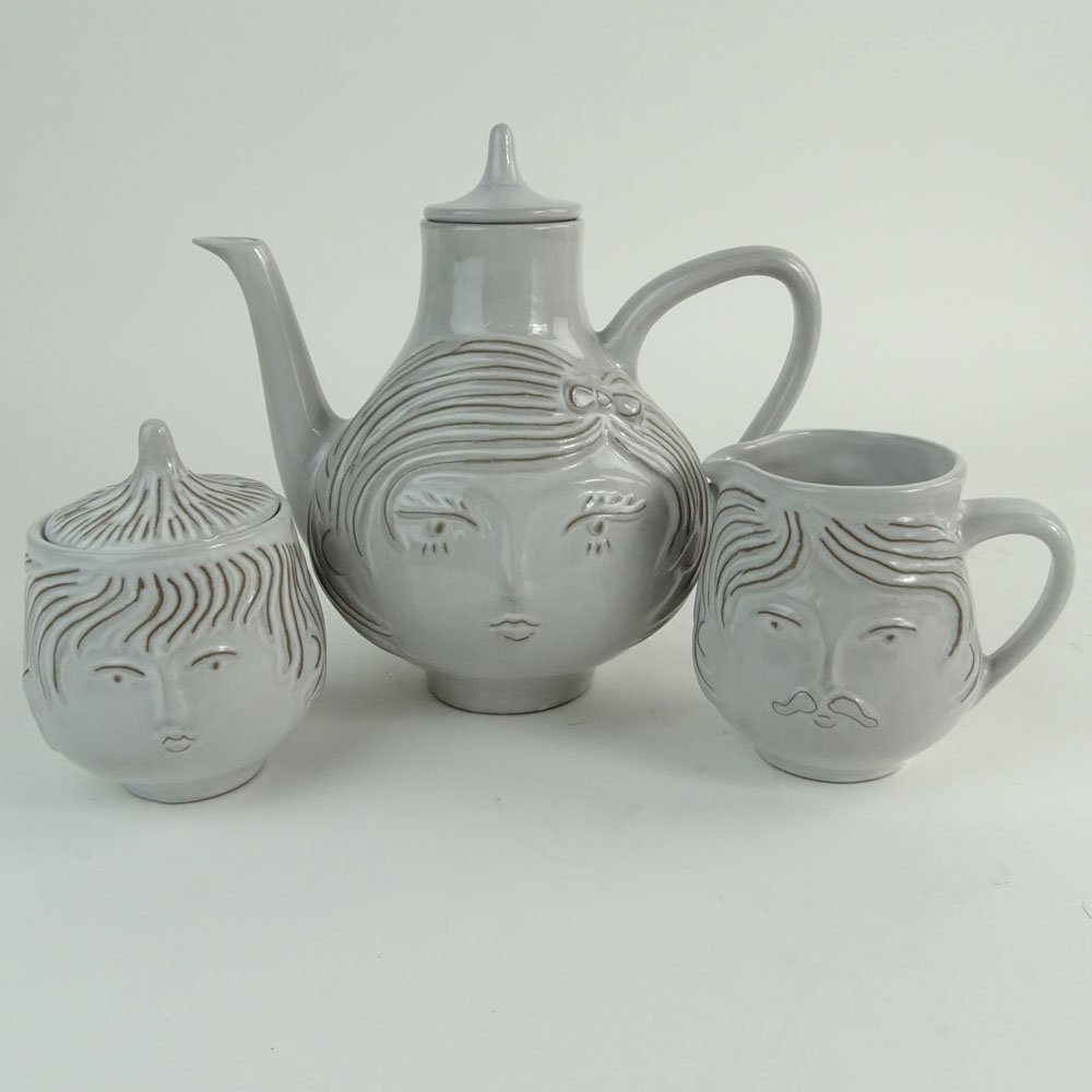 Jonathan Adler "Utopia" Three Piece Tea Set. Includes (1 of 9)