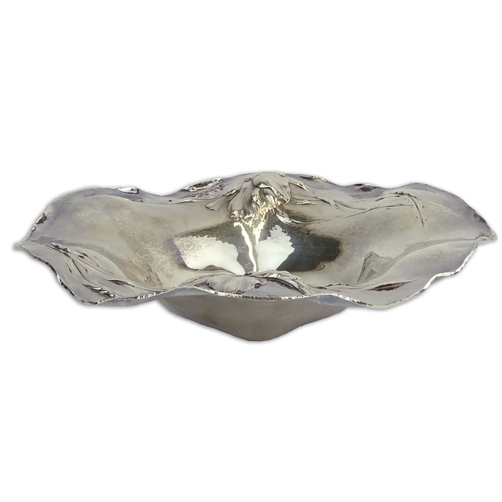 Art Nouveau Marcus and Co Sterling Silver Bowl. Signed (1 of 4)
