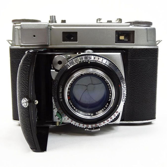 Vintage Kodak Retina III Camera with Leather Case. (1 of 8)