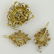 Three Piece Vintage 14 Karat Yellow Gold, Opal and Seed - 2