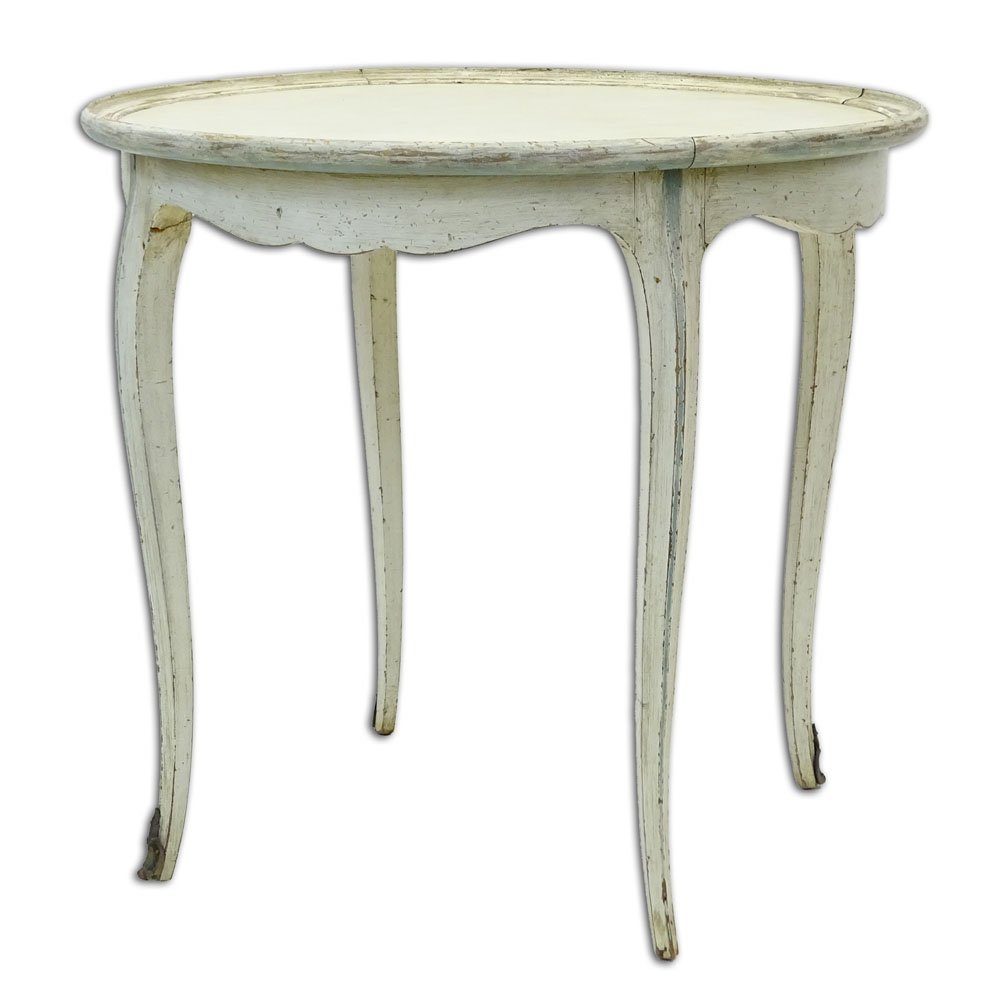 Mid 20th Century Italian Louis XV Style Painted Wood (1 of 3)