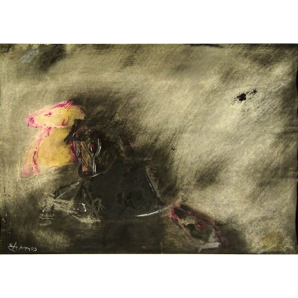 Theodoros Stamos, American/Greek (1922-1997) Gouache on (1 of 6)