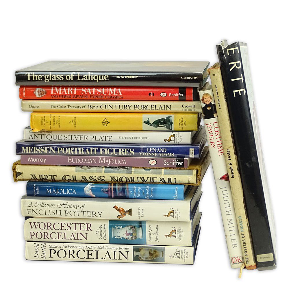 Box Lot of 15 Collector's Reference Books. Including (1 of 1)