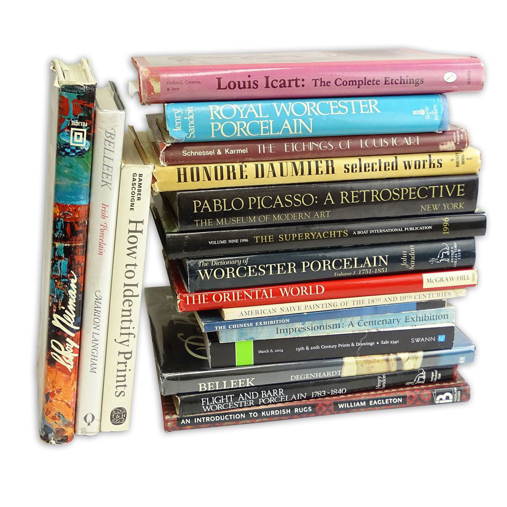 Box Lot of 18 Collector's Reference Books and catalogs. (1 of 1)