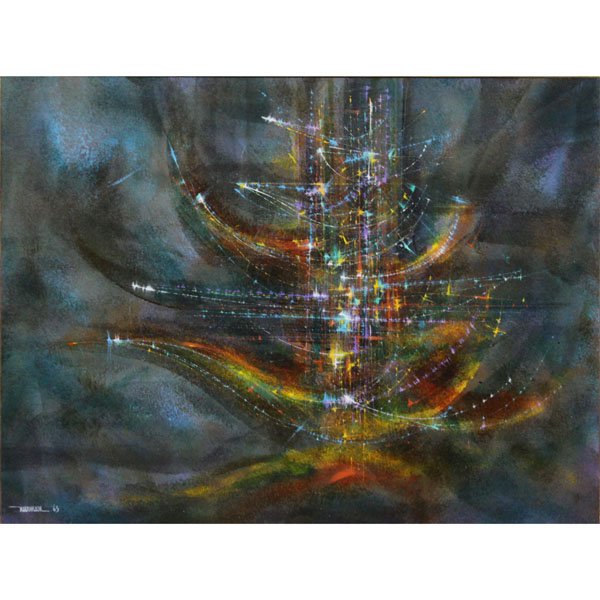 Leonardo Nierman, Mexican (born 1932) 1963 Oil on (1 of 4)