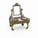 Vintage French Bronze and Guilloche Enameled Miniature