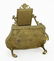 Vintage French Bronze and Guilloche Enameled Miniature - 5