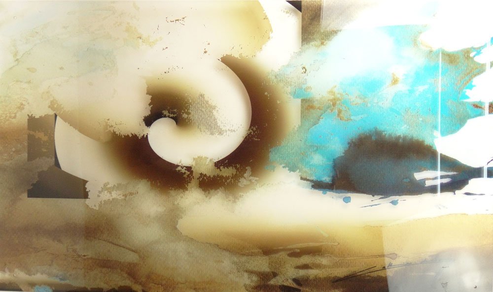 Catherine de Saugy, Swiss (20th-21st Century) Abstract (1 of 4)