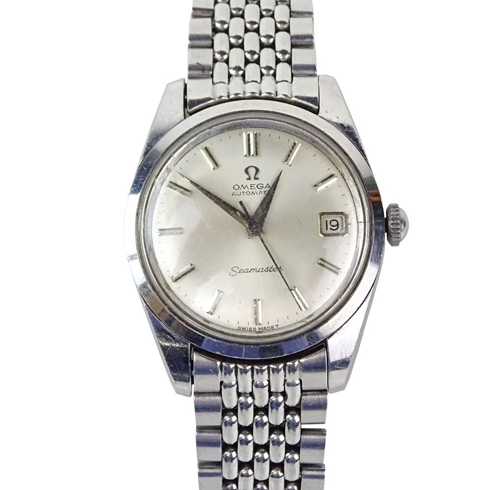 Man's Vintage Omega Stainless Steel Seamaster Bracelet (1 of 4)