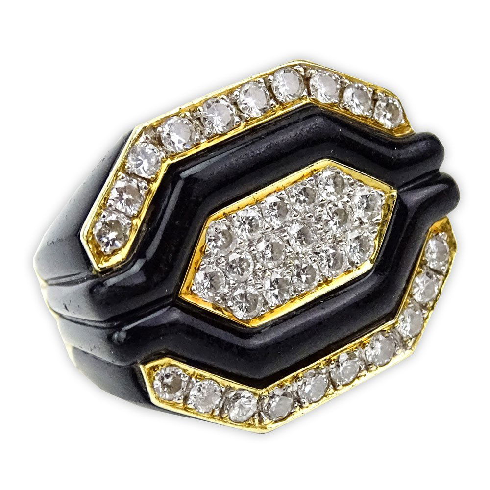 Lady's Vintage Approx. 2.0 Carat Pave Set Round (1 of 2)