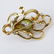 Vintage 14 Karat Yellow Gold, Large Baroque Pearl and - 2