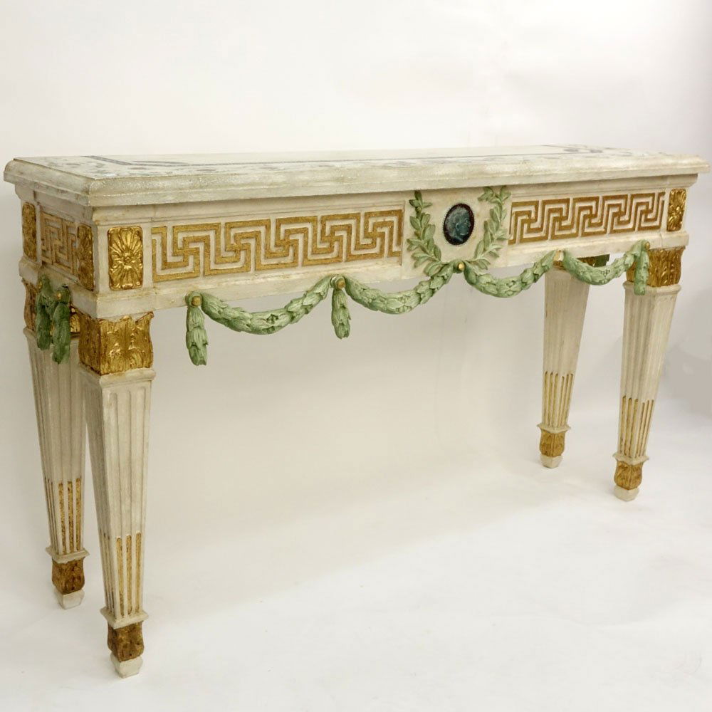 20th Century Italian Neoclassical Style Parcel Gilt (1 of 4)