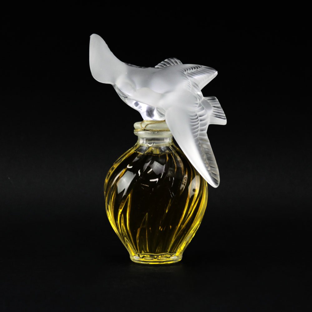 Lalique Clear and Frosted Crystal  "L'Air Du Temps" (1 of 4)