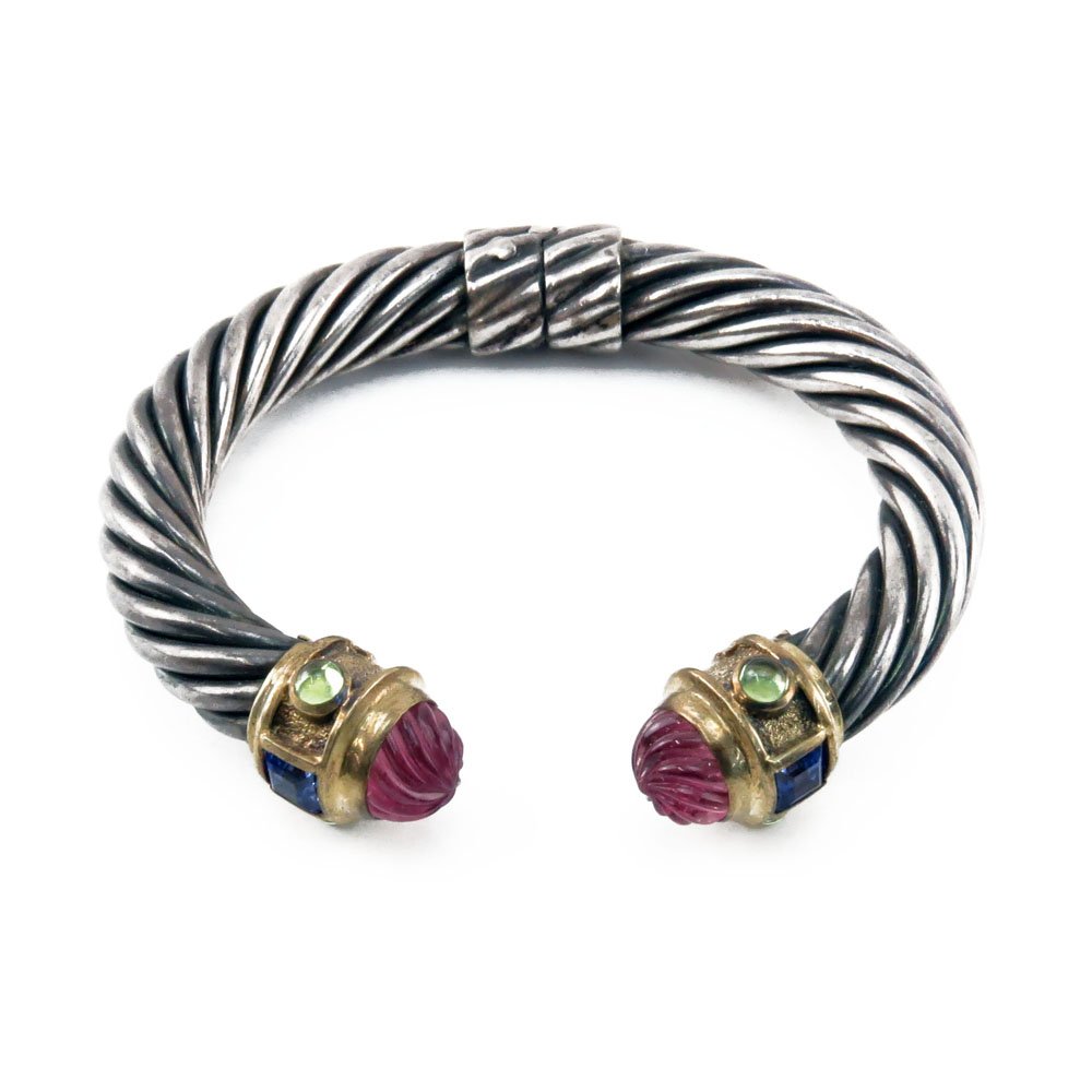 David Yurman 14 Karat and Sterling "Cable Classic" (1 of 2)