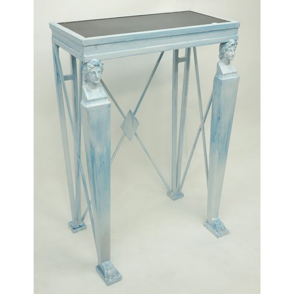 20th Century Empire style Painted Metal Console Table (1 of 5)
