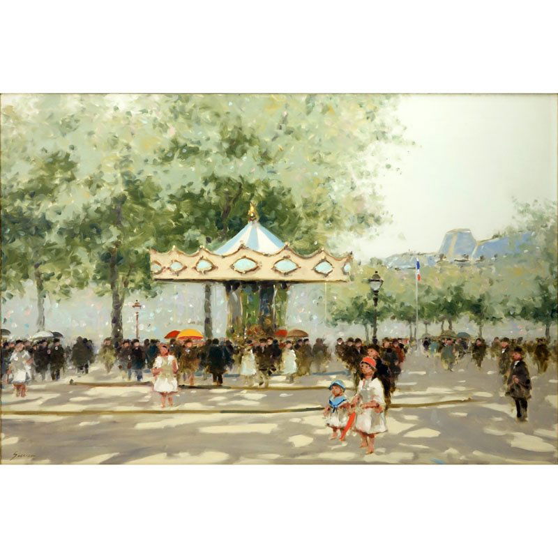 André Gisson, American (1921-2003) Oil painting on (1 of 5)