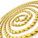 Vintage 18 Karat Yellow Gold 80" Necklace. Stamped 18K. - 2