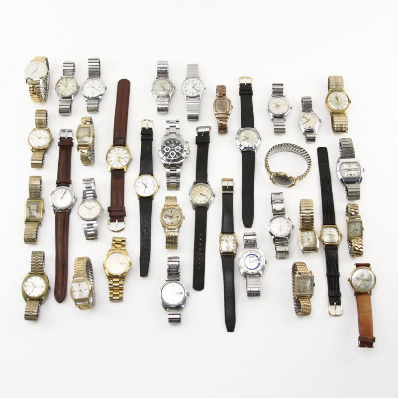 Large Collection of Assorted Vintage Watches. Includes: (1 of 1)