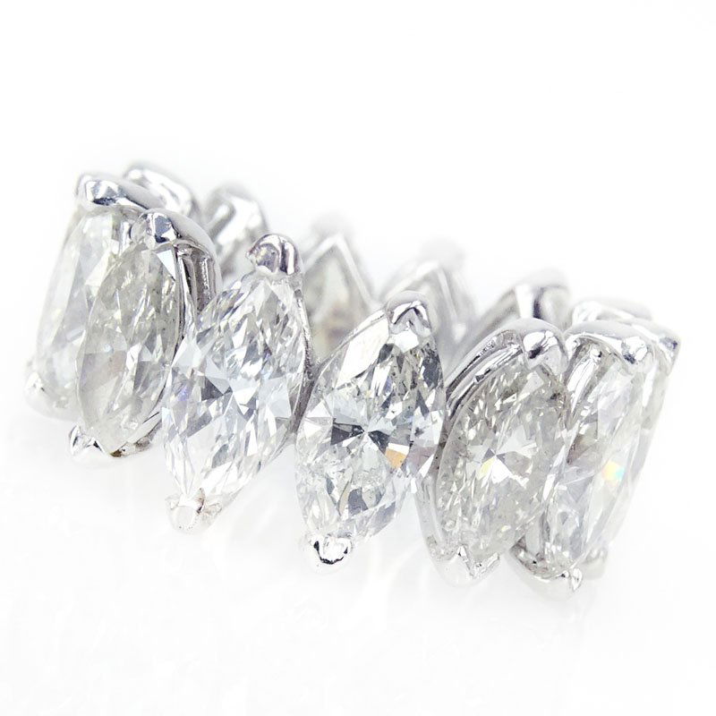 Vintage Approx. 11.0 Carat Marquise Cut Diamond and (1 of 2)