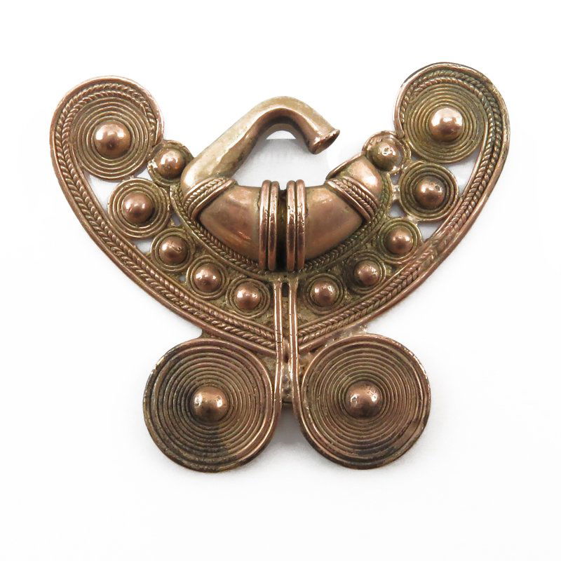 Pre-Columbian Sinu Tumbaga (Gold/Copper Alloy) Nose (1 of 2)