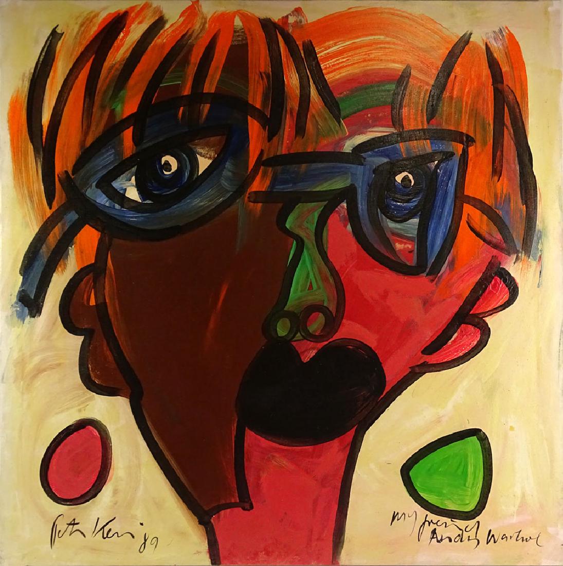 Peter Robert Keil, American/German  (1942 - ) Acrylic (1 of 4)